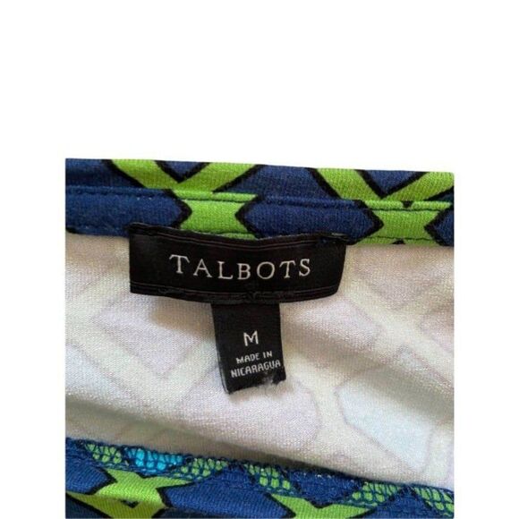 Talbots Geometric Shape Shirt (Medium) - Picture 6 of 6